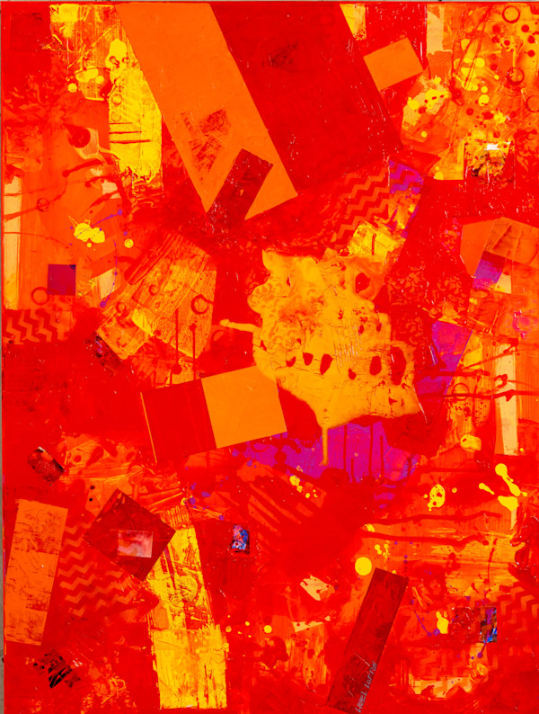 Red Composition by Lionel Lofton, Image 2.
