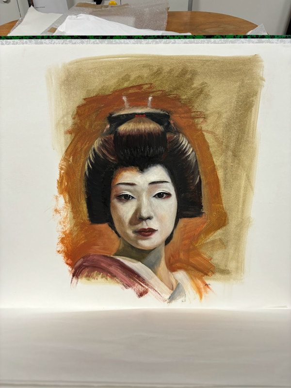 Geisha 1 by Mirelle Vegers