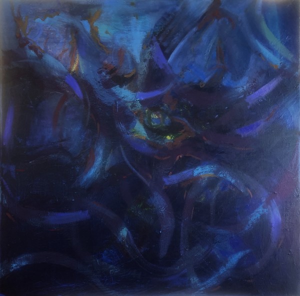 Deep Dive Blue by Barbara Aroney