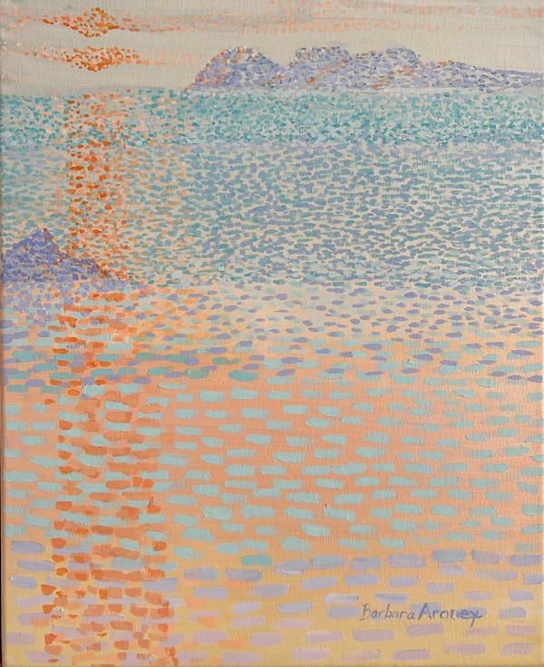 Ocean Sunset by Barbara Aroney