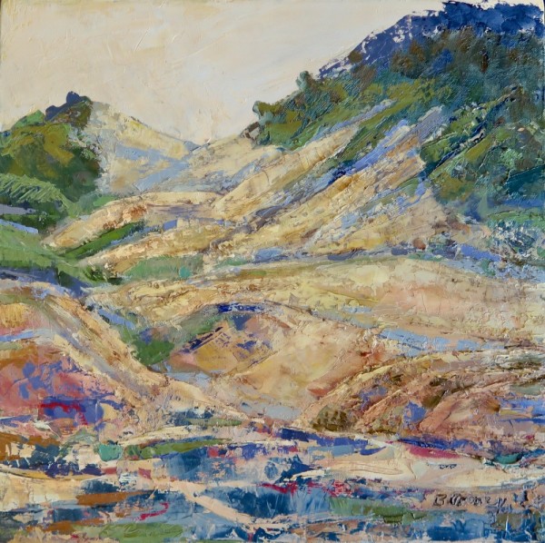Folded Hills by Barbara Aroney