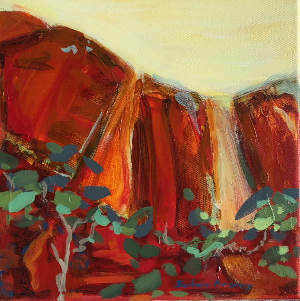 Red Cliffs by Barbara Aroney