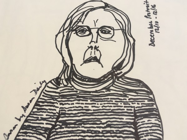 Self Portrait by Susan Daily