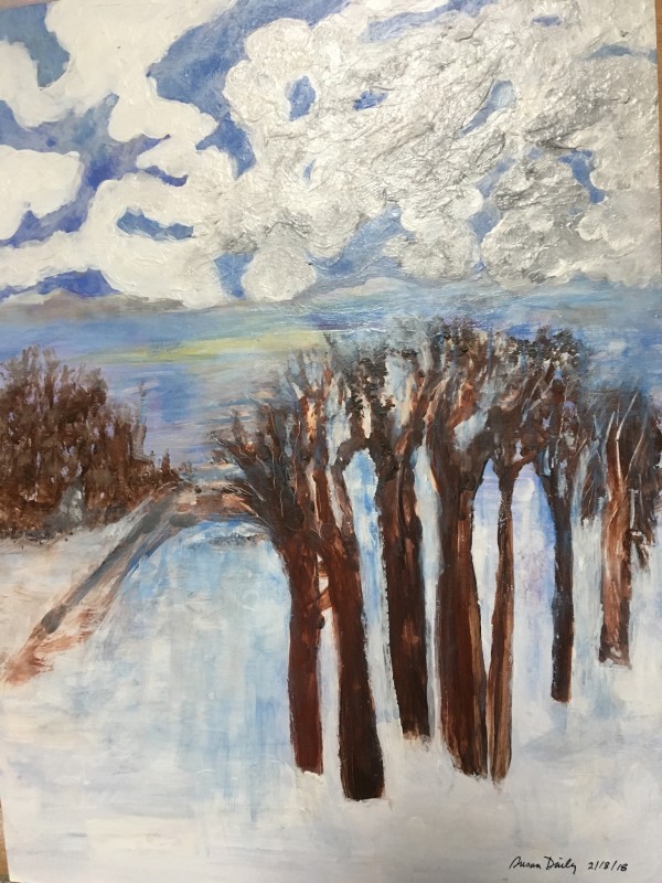 More Snow Sky by Susan Daily