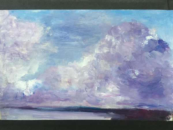 Clouds Of Violet by Susan Daily