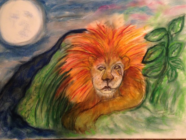 Leo Full Moon by Susan Daily