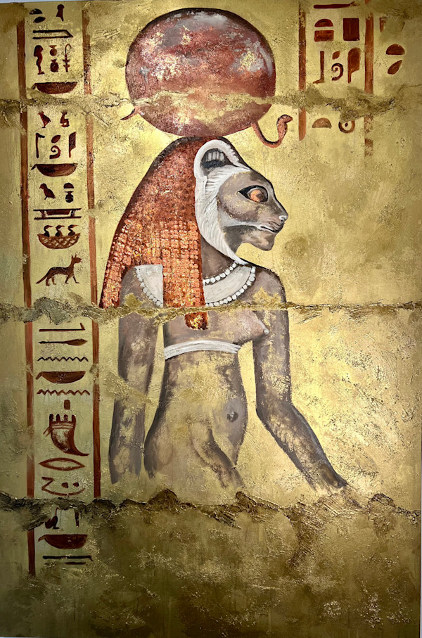 SEKHMET NETERU - EGYPT KOM OMBO TEMPLE by Louise S Beaulieu