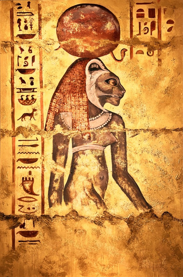 SEKHMET NETERU - EGYPT KOM OMBO TEMPLE by Louise S Beaulieu