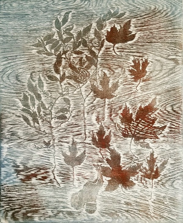 Autumnal Leaves (artists' proof) by Nancy Jaramillo