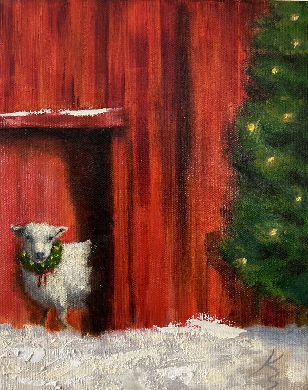 Holiday Sheep by Kate Emery