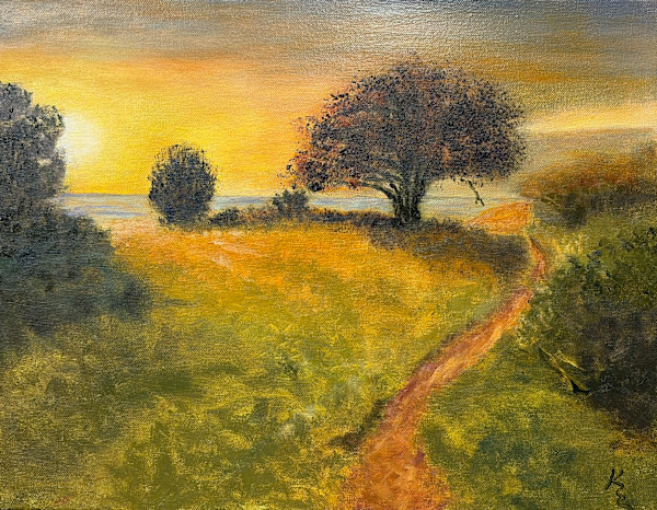 Beach Walk by Kate Emery