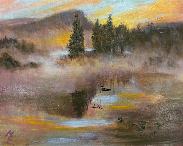 Warm Misty Morning by Kate Emery