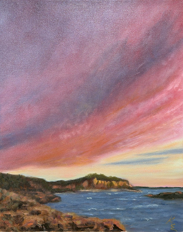 Acadia Blushing by Kate Emery