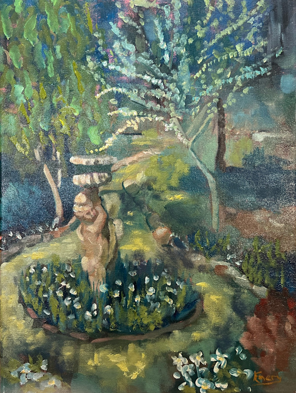 Spring Putti by Kate Emery