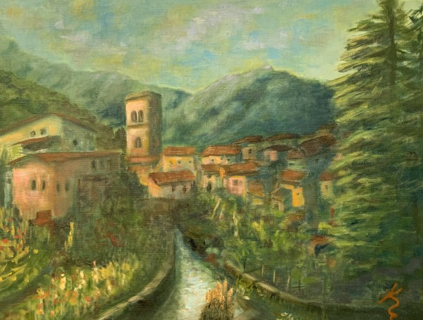 Borgo A Mozzano by Kate Emery