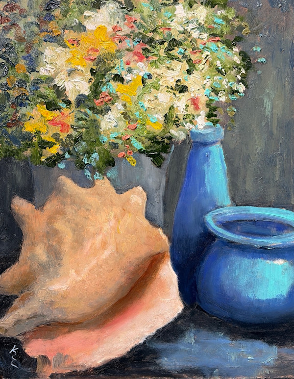 Still Life with Conch by Kate Emery, Image 1.