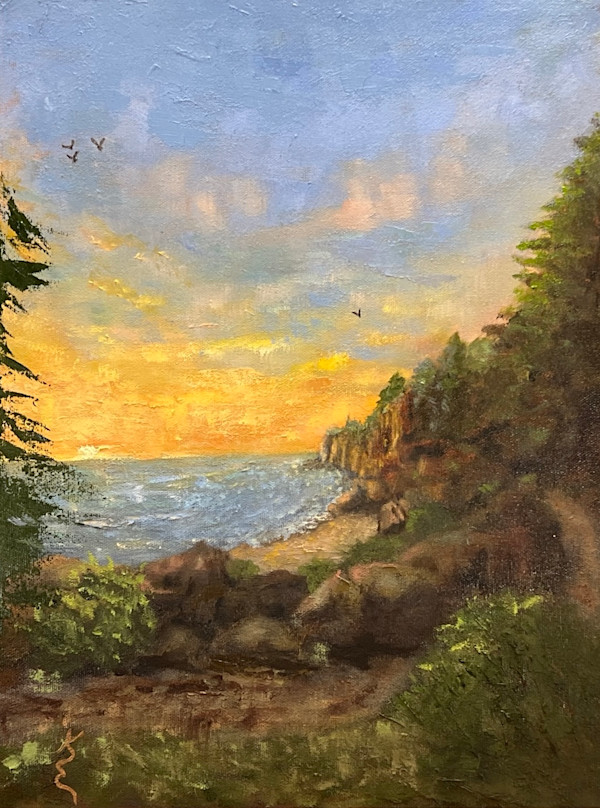 Acadia - End of the Day by Kate Emery