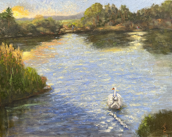 First Swim by Kate Emery
