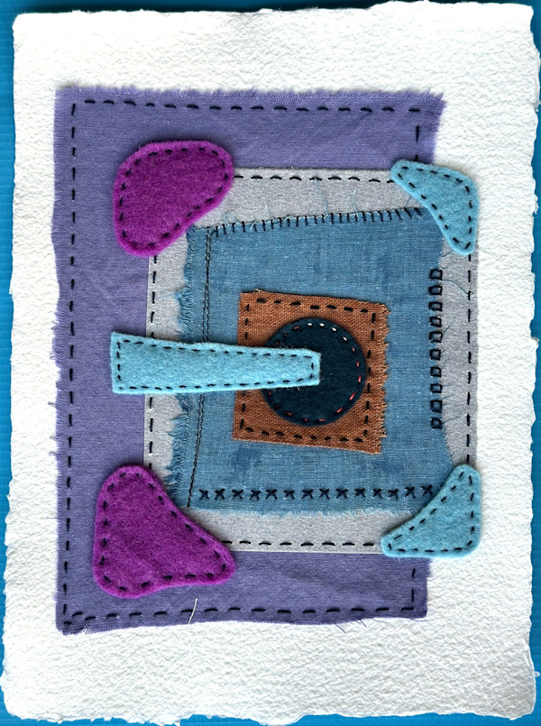 Happy Scrappy Art #27 by Suzanne Gibbs