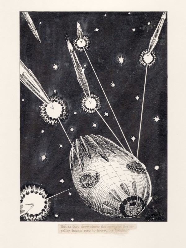 The Last Spaceship - Book Illustration