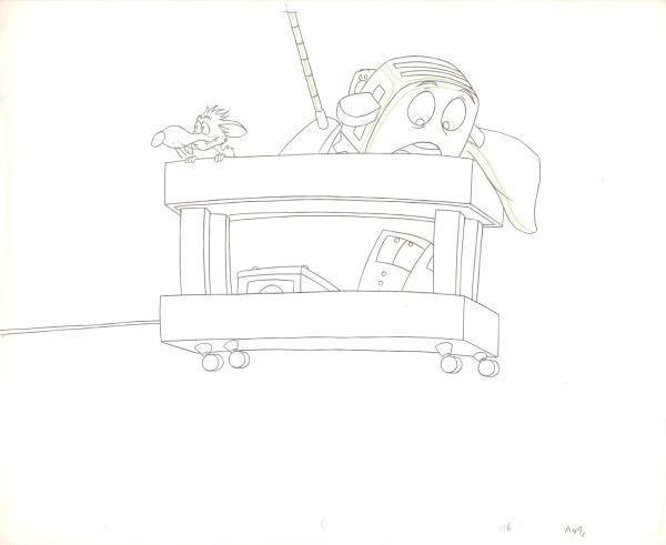 The Brave Little Toaster to the Rescue - Sketch