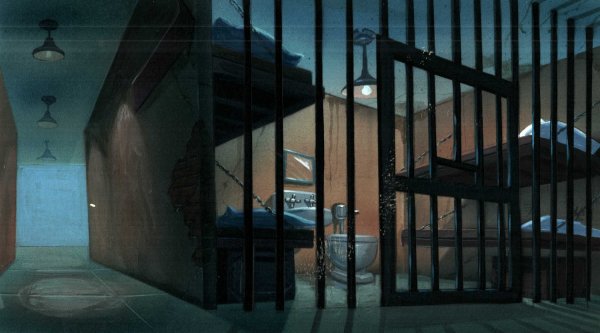 TMNT - Background Concept - Prison Cell