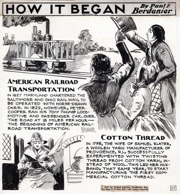 How It Began - American Railroad Transportation by Paul Berdanier