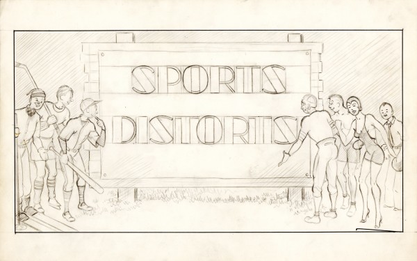 Sports Distorts (Title Concept) by Michael Senich