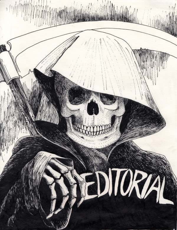 Reaper 'Editorial' Illustration by Jan Gephardt