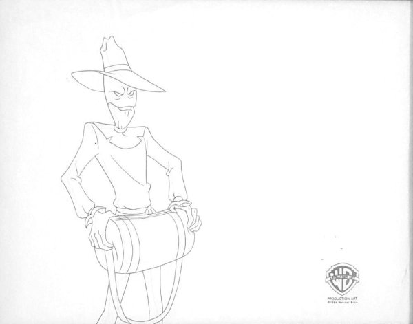 Batman: The Animated Series - Production Drawing - Scarecrow