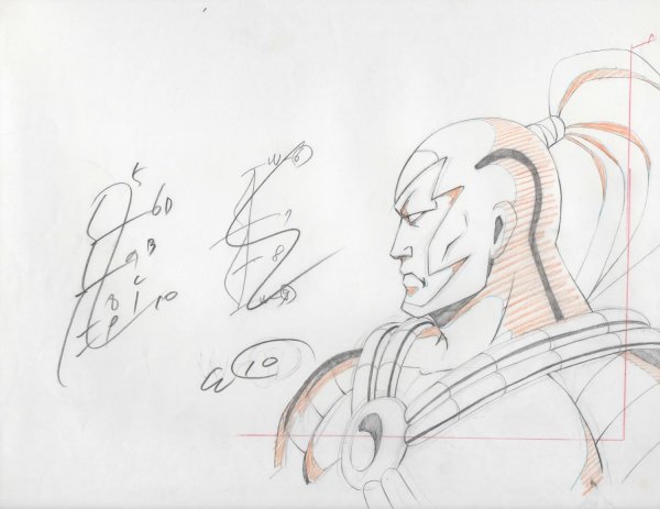 WildC.A.T.s - Production Drawing - Warblade