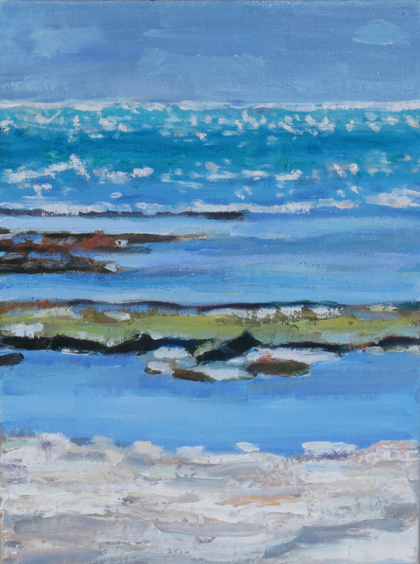 Daily Painting Seascape #10 by Elizabeth Whiteman