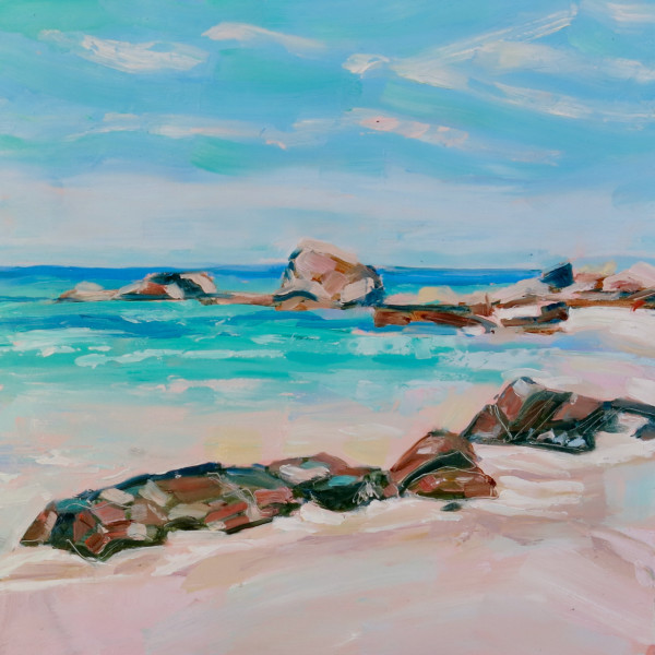 Daily Painting Seascape #15 by Elizabeth Whiteman