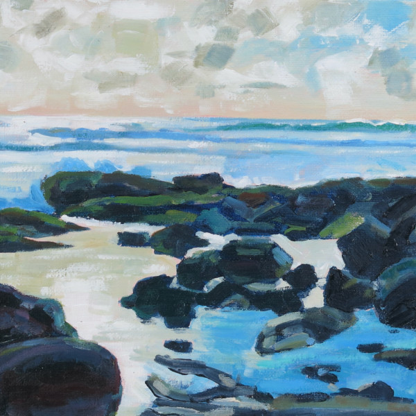 Daily Painting Seascape #1 by Elizabeth Whiteman