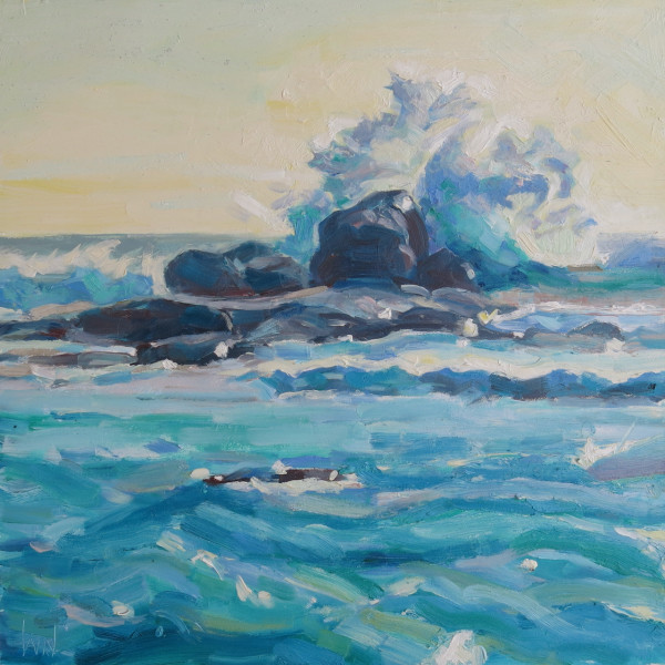 Daily Painting Seascape #21 by Elizabeth Whiteman