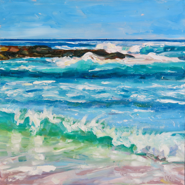 Daily Painting Seascape #29 by Elizabeth Whiteman