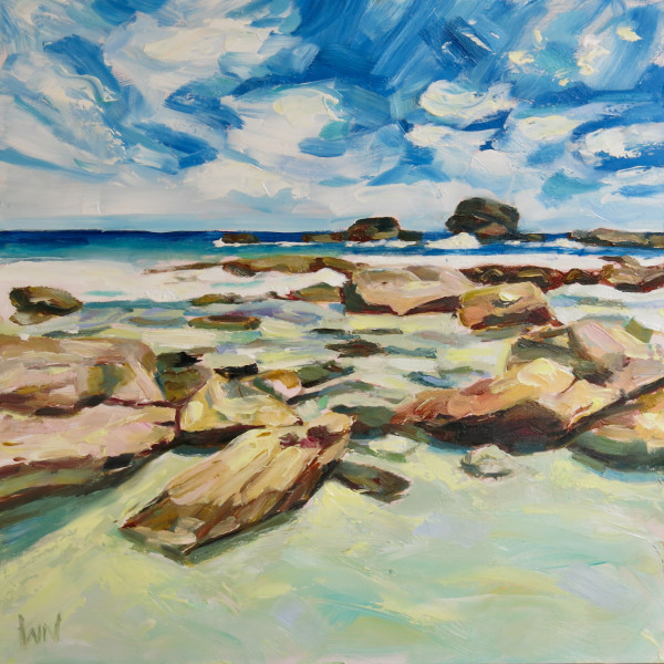 Daily Painting Seascape #33 by Elizabeth Whiteman