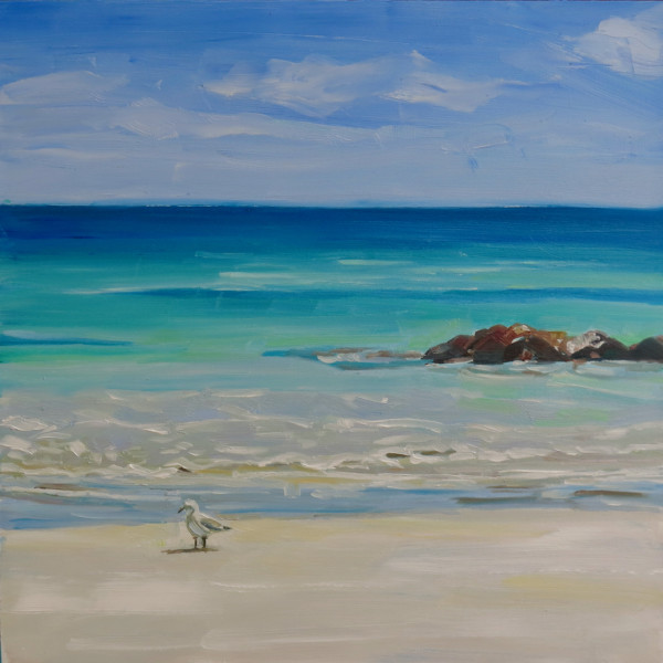 Daily Painting Seascape #40 by Elizabeth Whiteman