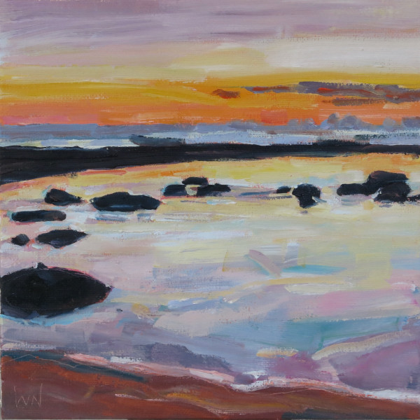 Daily Painting Seascape #7 by Elizabeth Whiteman