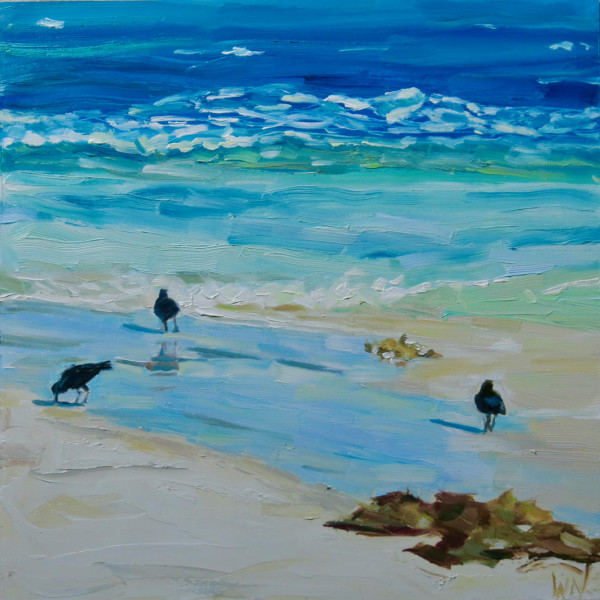 Daily Painting Seascape #45 by Elizabeth Whiteman