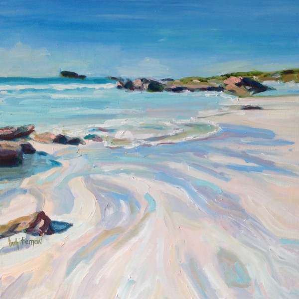 Sand Reflections on Redgate by Elizabeth Whiteman
