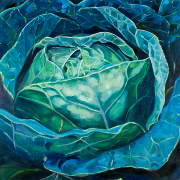 Blue Cabbage by Elizabeth Whiteman