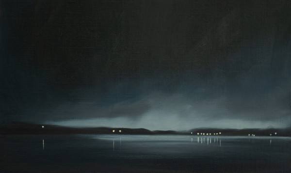 Night over Samish Bay by Lisa McShane