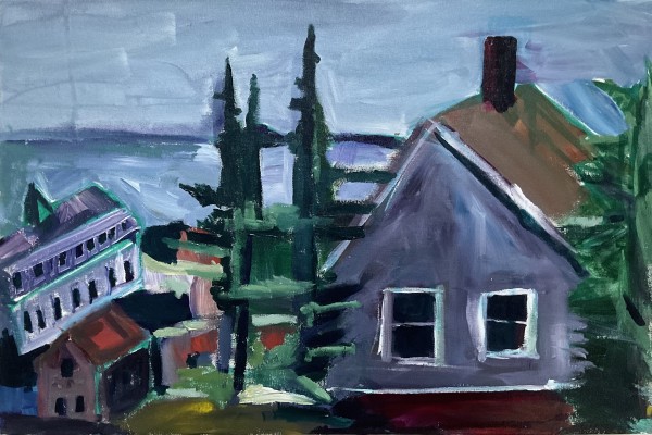 From the Grassy Knoll of Horn Hill by Justine Lasdin