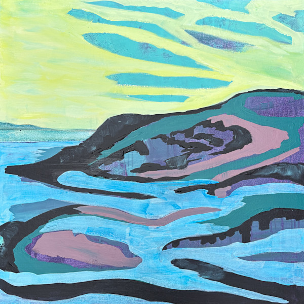 Evening Harbor by Justine Lasdin