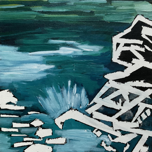 Just Waves #3 by Justine Lasdin, Image 2.