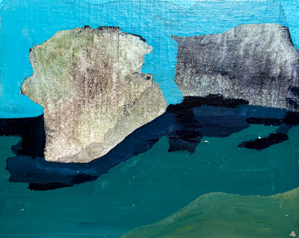 Rocks on Water by Justine Lasdin