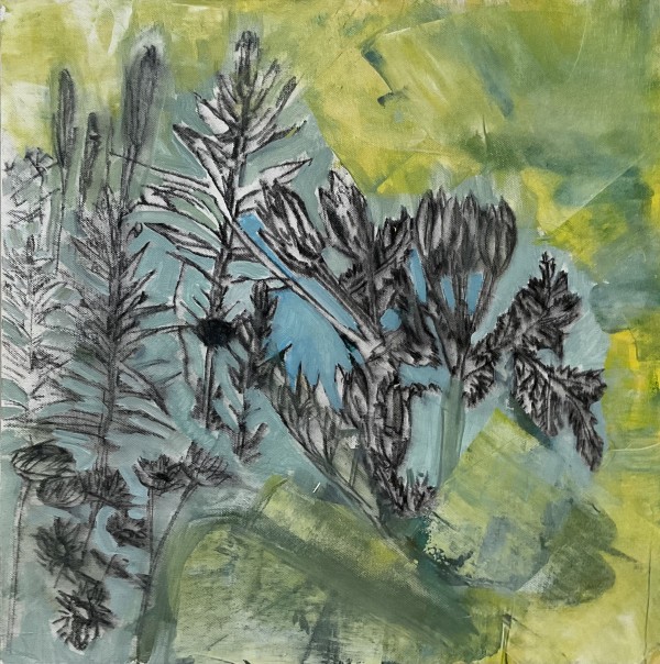 Flowers in Front by Justine Lasdin