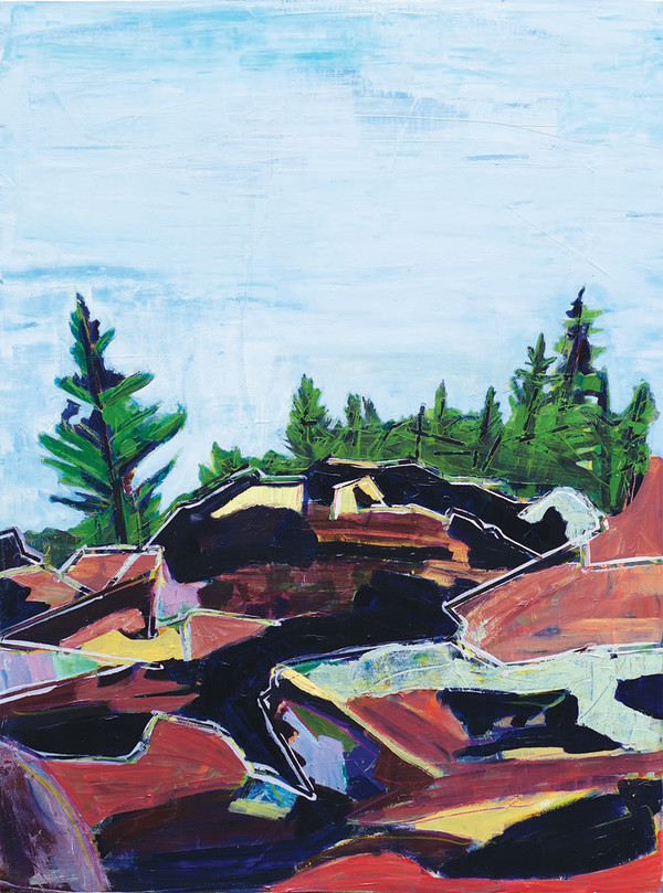 Just Over The Edge by Justine Lasdin