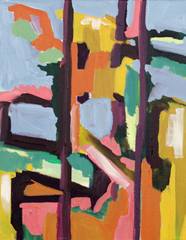 Abstracted Tree #1 by Justine Lasdin